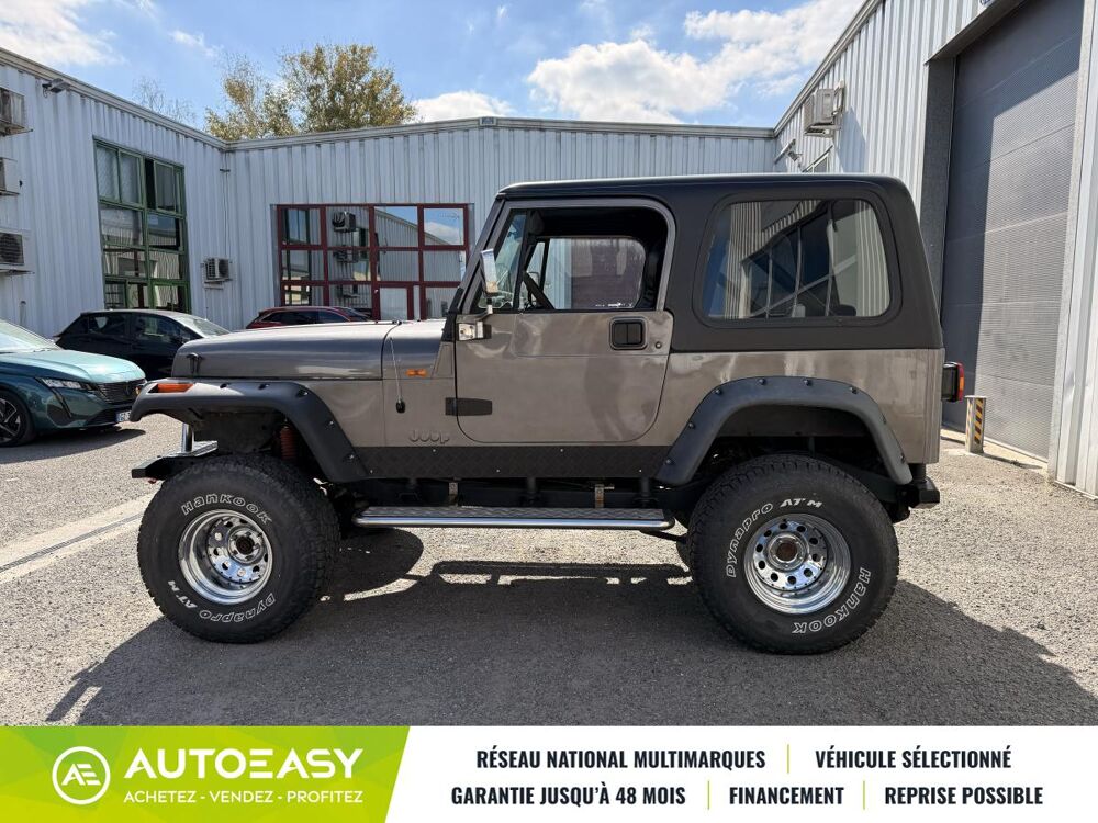 Wrangler YJ 2.5 i Break bach&eacute; 4WD 121 CV 1989 occasion 33185 Le Haillan