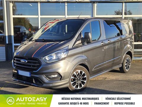 Ford Transit CUSTOM FG SPORT 2.0 TDCI 170 CABINE APPROFONDIE BVA 2019 occasion Lafeuillade-en-Vézie 15130