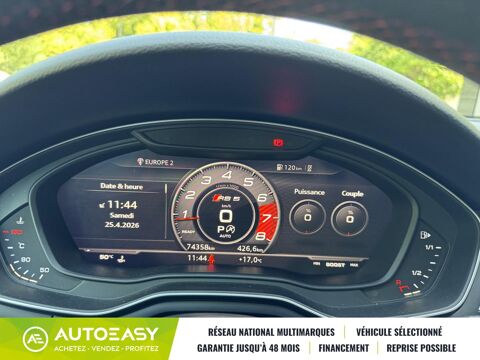 RS5 Sportback 2.9 V6 TFSi 450 Quattro Tiptronic 8 / Immat FR / T 2019 occasion 34430 Saint-Jean-de-Vedas