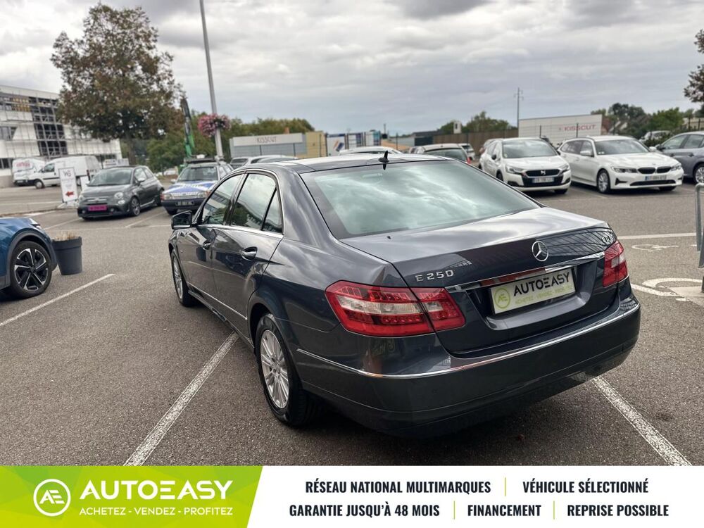 Classe E 250 CDI ELEGANCE EXECUTIVE BVA / ENTRETIEN EXCLUSIF MERCEDES 2009 occasion 68920 Wettolsheim