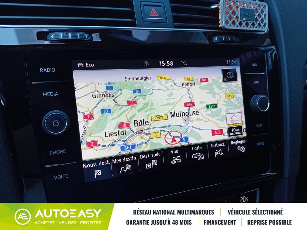 Golf 7 R 2.0 TSI 310 ch 4Motion DSG7 5p - d'origine pas de reprog 2021 occasion 68390 Sausheim
