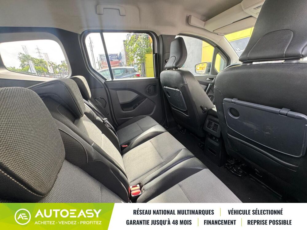 Kangoo 1.5 Blue dCi S&S 95 cv// Peu Kilom&eacute;tr&eacute;// Vitres arri&egrave;res ele 2021 occasion 97122 Baie-Mahault