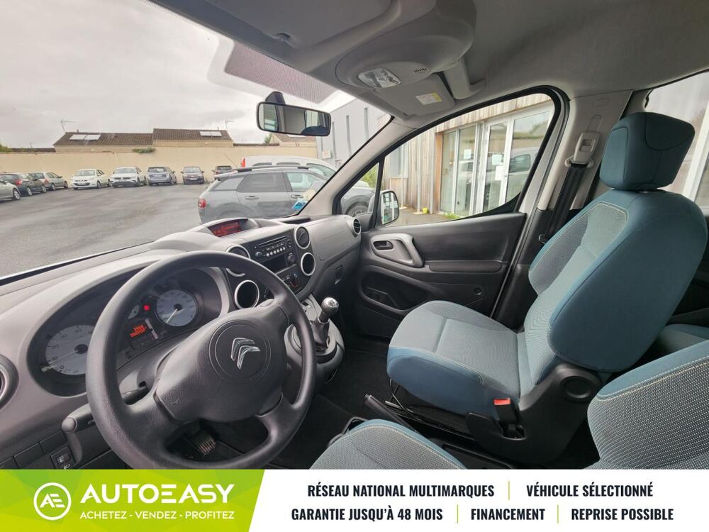 Berlingo PHASE 2 1.6 HDI 75 FEEL / 5 PLACES / GARANTIE 12 MOIS 2018 occasion 79000 NIORT
