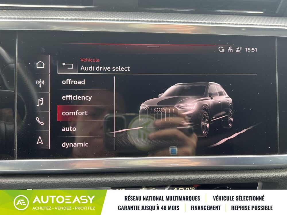 Q3 35 S-LINE 2.0 TDI 150cv S Tronic * Caplay * Cam&eacute;ra * Virtua 2022 occasion 33185 Le Haillan