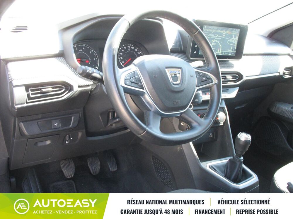 Sandero 0.9 TCe 90 CONFORT BVM6 Moteur &agrave; Chaine distribution 2022 occasion 29000 Quimper