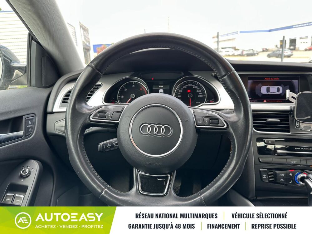 A5 I Sportback Phase 2 2.0 TDi Multitronic 190 cv AMBITION LUXE 2015 occasion 56000 Vannes