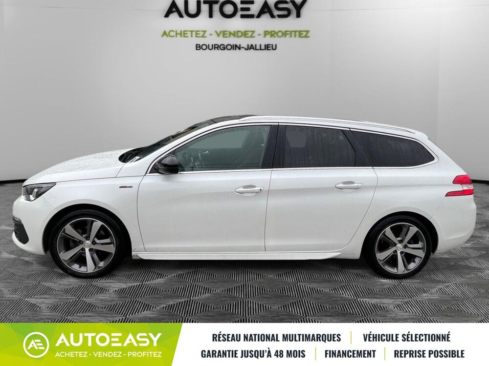308 SW 1.2 / 130 CH / GT LINE / COURROIE NEUVE 2019 occasion 38300 Bourgoin-Jallieu
