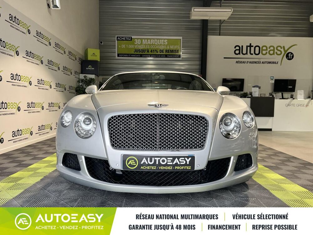 Continental GT PHASE II 6.0 W12 BITURBO 575 CH / MOTEUR ETHANOL D'ORIGINE 2011 occasion 83520 Roquebrune sur Argens
