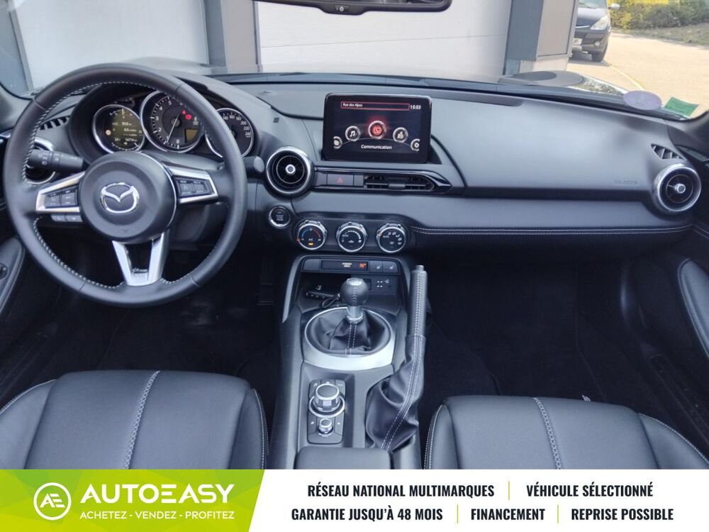 MX-5 V Skyactiv-G 1.5 i 132 cv Selection -1&deg;Main-Suivi Mazda 2021 occasion 68390 Sausheim