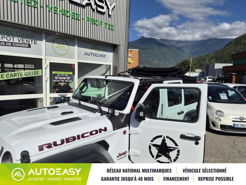 Wrangler JL 2.2 crdi RUBICON 200CV Boite Auto 2019 occasion 73200 Albertville