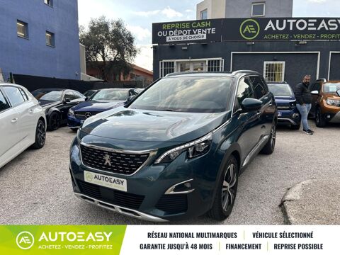 Peugeot 5008 II 2.0 BLUEHDI 180 Ch Allure Business EAT8 7 places * CAMERA 2018 occasion Villeneuve-Loubet 06270