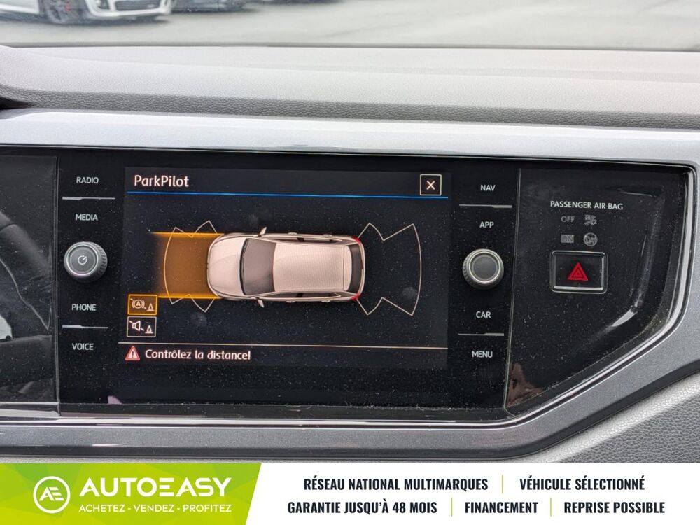 Polo VI 1.0 TSI 116 / FINITION CARAT / ENTRETIEN SUIVI / GARANTIE 2018 occasion 79000 NIORT
