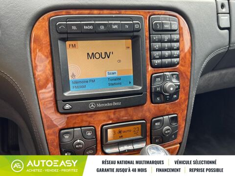 Classe S 600 V12 5.8i 367cv BVA * Full Option * Faible Kilom&eacute;trage * 2001 occasion 33185 Le Haillan