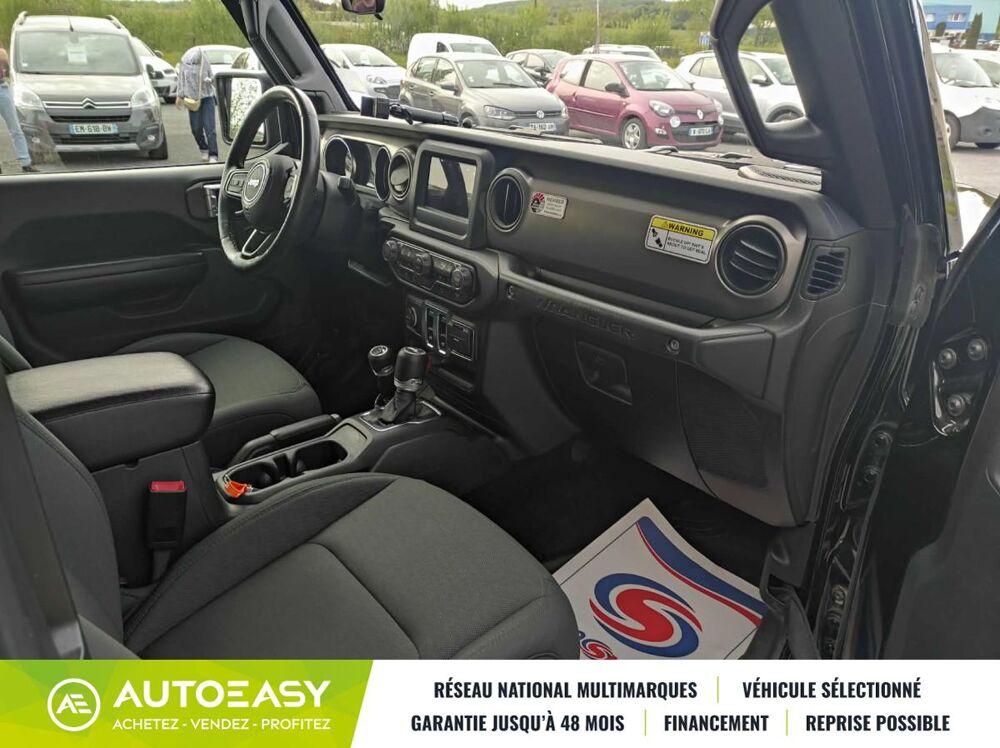 Wrangler JL 3.6 V6 284 CH BVA8 FLEXFUEL E85 2020 occasion 08440 Vivier au Court