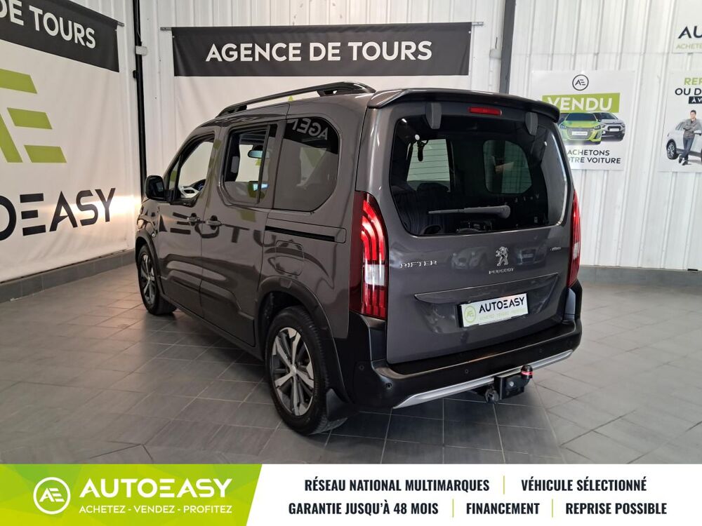 Rifter 1.5 BlueHDi S&S GTLine - toutes options - suivi Peugeot - 2018 occasion 37270 Montlouis sur Loire