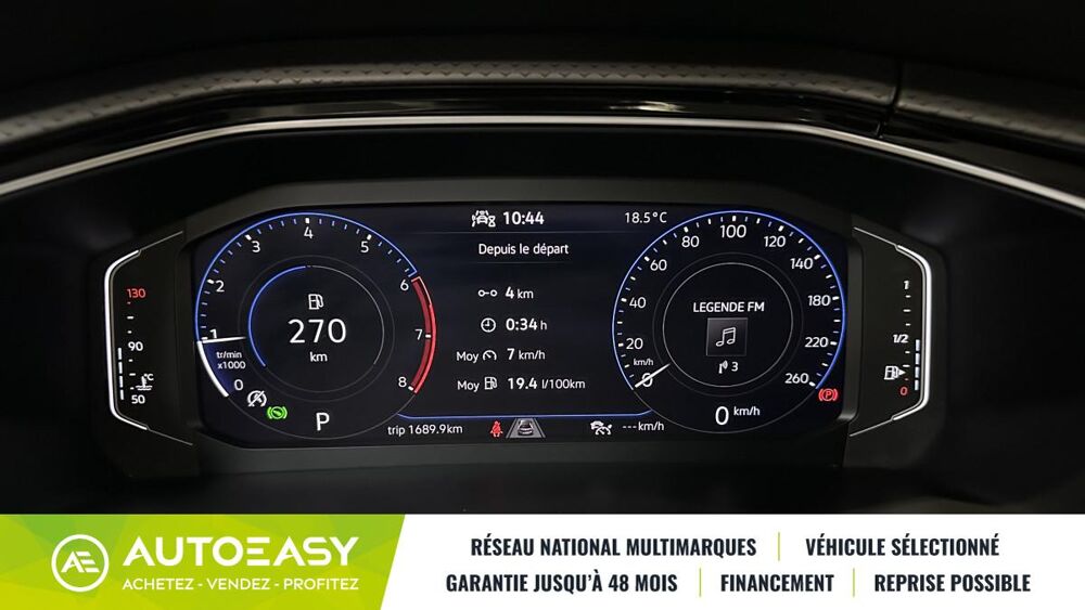 T-Cross 1.0 TSI 110ch Active DSG7 / CARPLAY / CAMERA DE RECUL 2022 occasion 29850 GOUESNOU