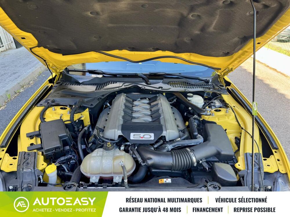 Mustang GT 5.0 V8 421 ch BVA6 / Camera / Hi-Fi Surround / Immat Fran 2016 occasion 34430 Saint-Jean-de-Vedas