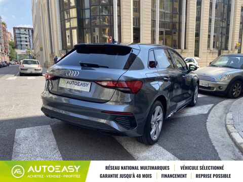 A3 45 TFSIe 245 S LINE HYBRIDE 38500 kms 2022 occasion 06300 Nice