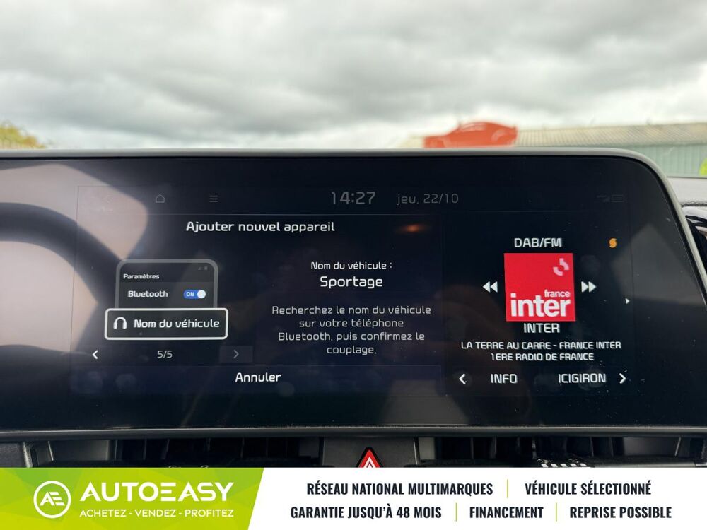 Sportage 1.6 CRDi 136ch MHEV ACTIVE DCT7 4X2 / GARANTIE CONSTRUCTEUR 2024 occasion 24100 Creysse