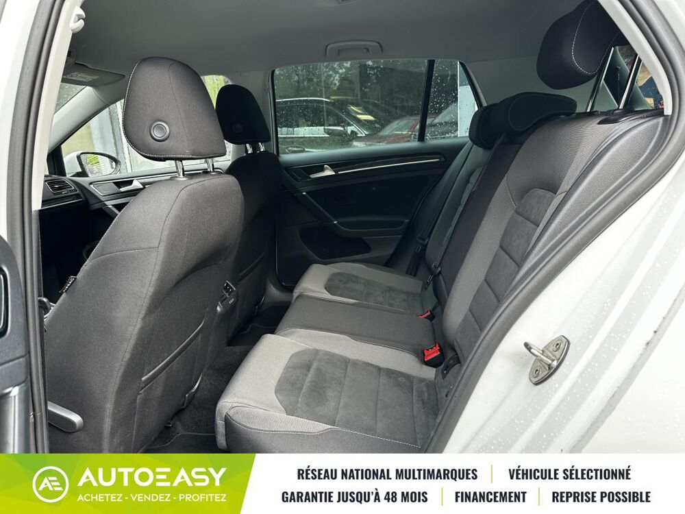 Golf 1.5 TSI 130ch Carat 1&egrave;re main - Entretien VW - Carplay - R&eacute;g 2018 occasion 44470 Carquefou