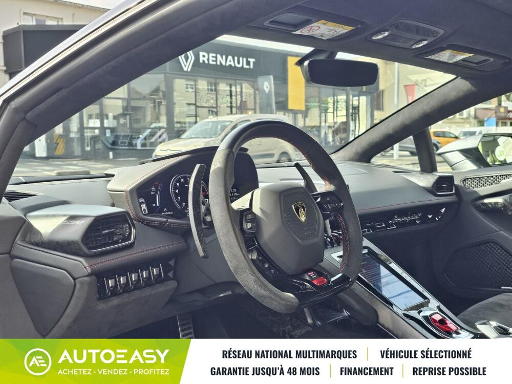 Huracan EVO V10 5.2L 640 4wd CARBON MALUS PAY&Eacute; IMMAT FRAN&Ccedil;AISE 2020 occasion 91700 Sainte-Genevi&egrave;ve des Bois