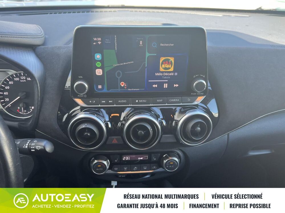 Juke N-Design 1.0 DIG-T 114 cv * Cuir * Carplay * Si&egrave;ge Chauffant 2021 occasion 33185 Le Haillan