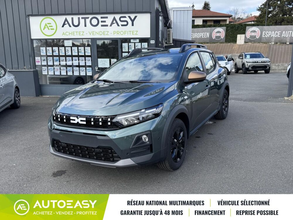 Sandero Nouvelle Stepway Extreme Eco-G 120 Toit ouvrant + Pack city 2026 occasion 42580 L'Etrat