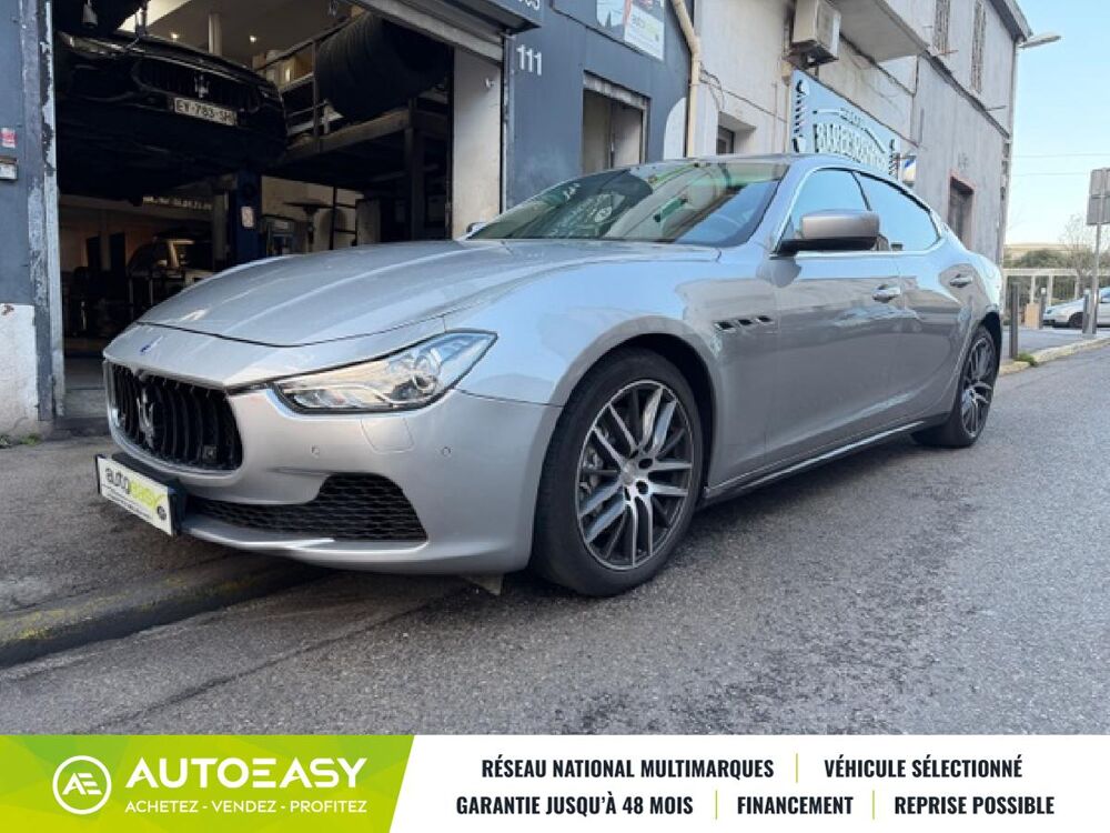 Ghibli SQ4 3.0 V6 410 CV / HARMAN CARDON / GPS / TEL / XENON ADAPTA 2015 occasion 13008 Marseille