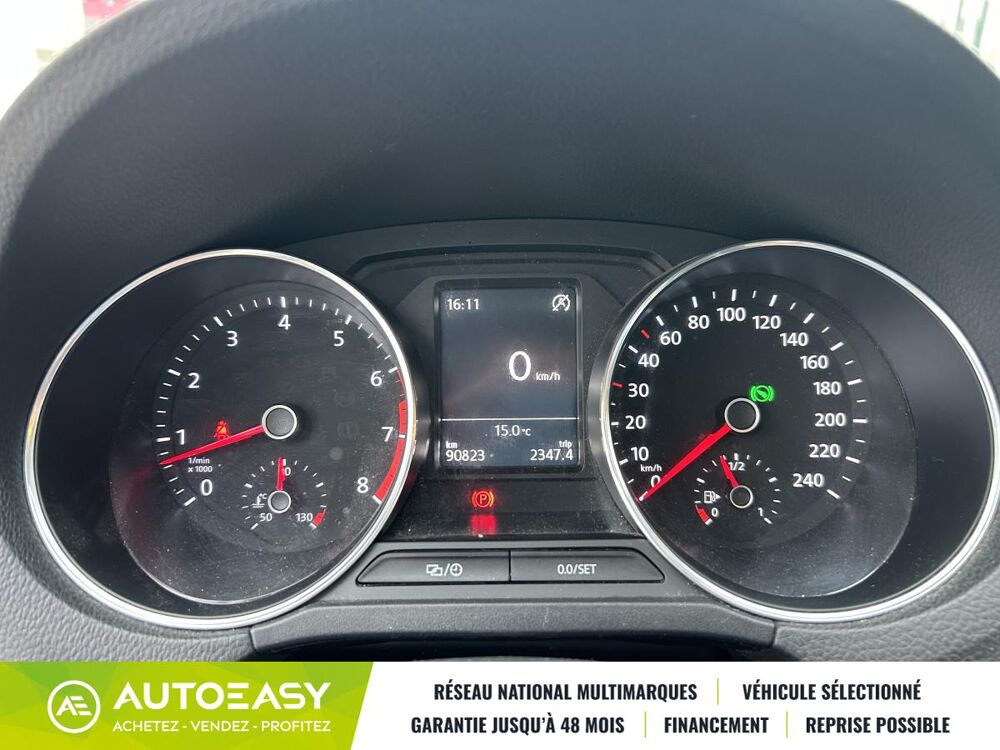 Polo V (2) 1.2 TSI 110 Ch SPORTLINE DSG7 3P 2015 occasion 06270 Villeneuve-Loubet