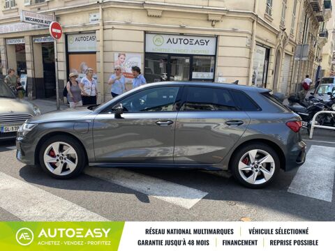 A3 45 TFSIe 245 S LINE HYBRIDE 38500 kms 2022 occasion 06300 Nice