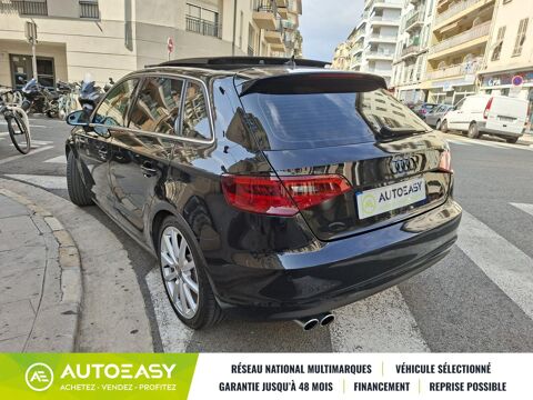A3 2.0 TDI 150 AMBITION LUXE toit ouvrant DISTRI OK 2015 occasion 06300 Nice