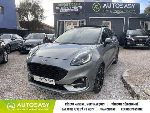 Ford Puma 1.0 Flexifluel 125 Ch mHEV S&S ST Line X * TOIT OUVRANT 2022 occasion Villeneuve-Loubet 06270