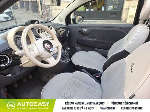 500 C 1.2 MPi 69 CH CABRIOLET / 1ERE MAIN / 55700 KMS DISTRI OK 2015 occasion 06300 Nice