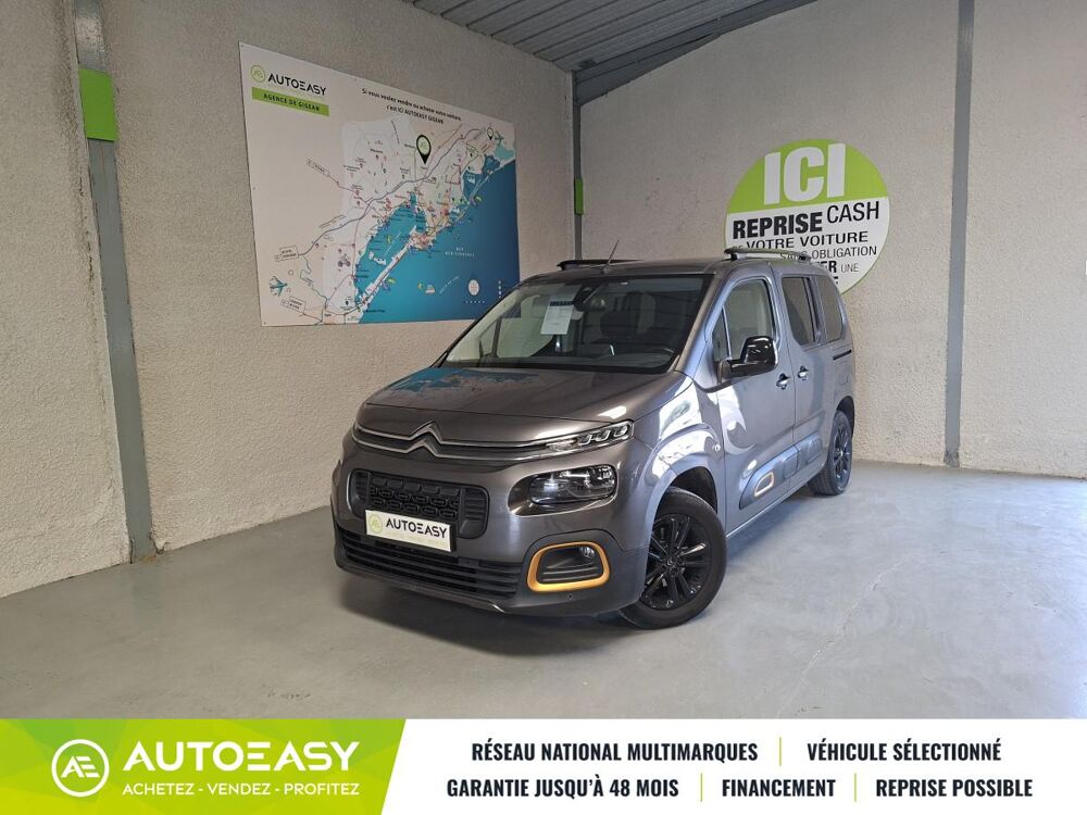Berlingo 1.5 HDI 102 16V S&S RIP CURL / ENTRETIEN A JOUR / TOIT PANO 2021 occasion 34770 Gigean