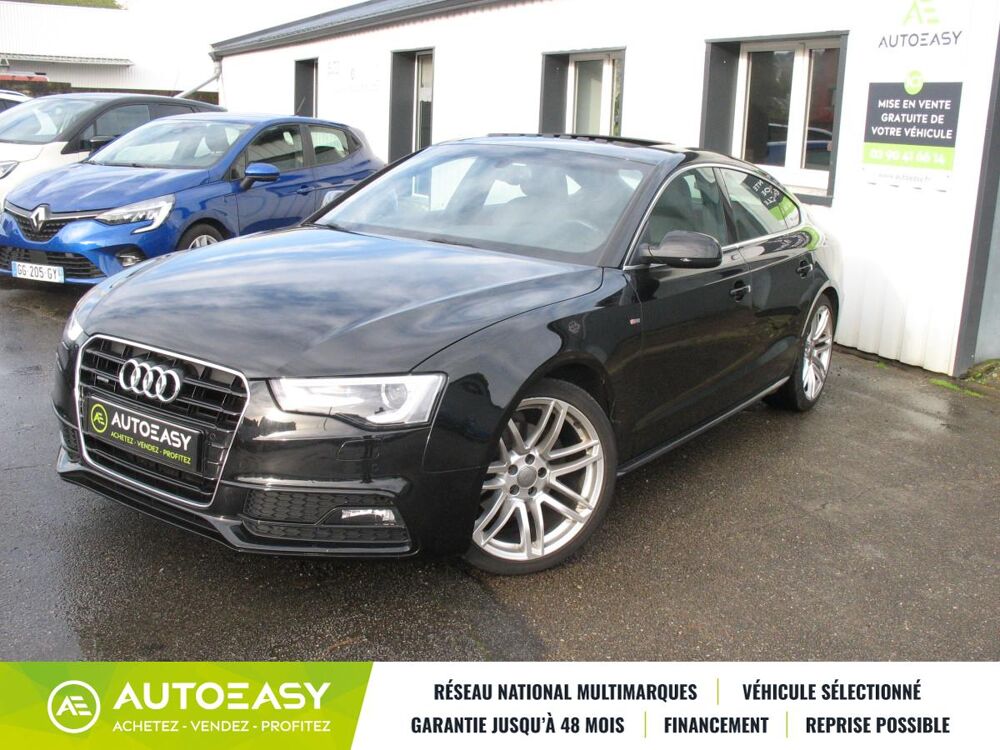 A5 SPORTBACK 2.0 TDI 190 S-LINE QUATTRO 4X4 2016 occasion 29000 Quimper