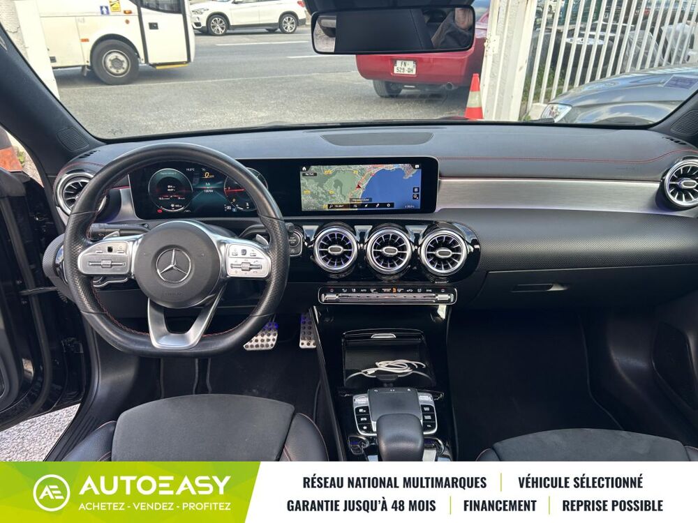 Classe CLA II COUPE 180D 116 Ch AMG LINE 7G-DCT * TOIT OUVRANT * PACK E 2019 occasion 06270 Villeneuve-Loubet