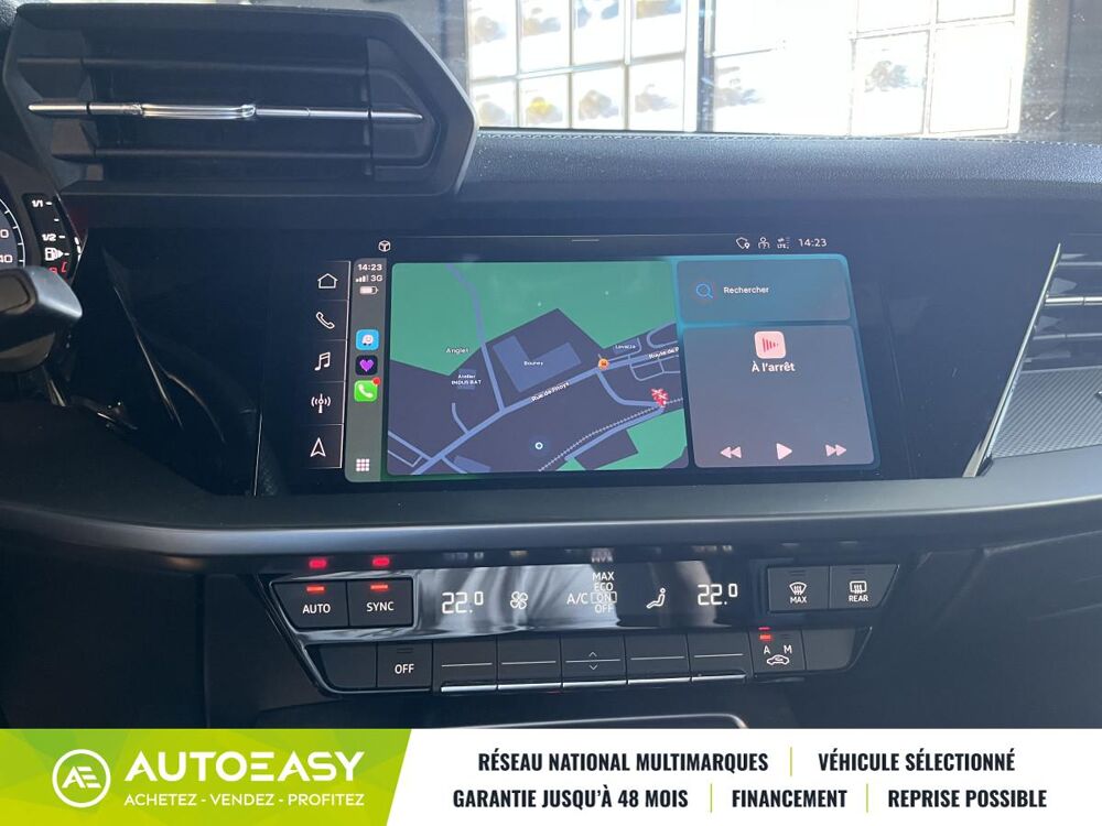 A3 Sportback S-LINE 1.5 35 TFSI / SUIVI AUDI / ORIGINE FRANCE / 2020 occasion 64600 Anglet