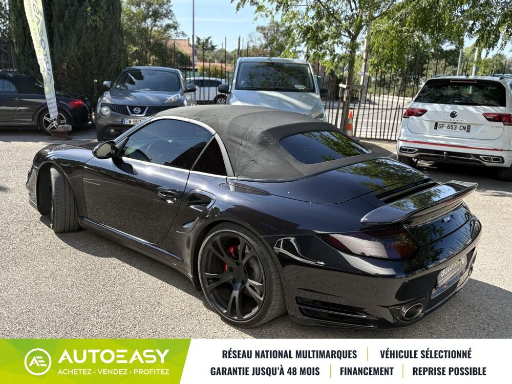 911 Turbo 997 ph2 PDK Cabriolet / RARE Pr&eacute;pa TECHART 560cv / SUP 2009 occasion 13290 Aix-en-Provence