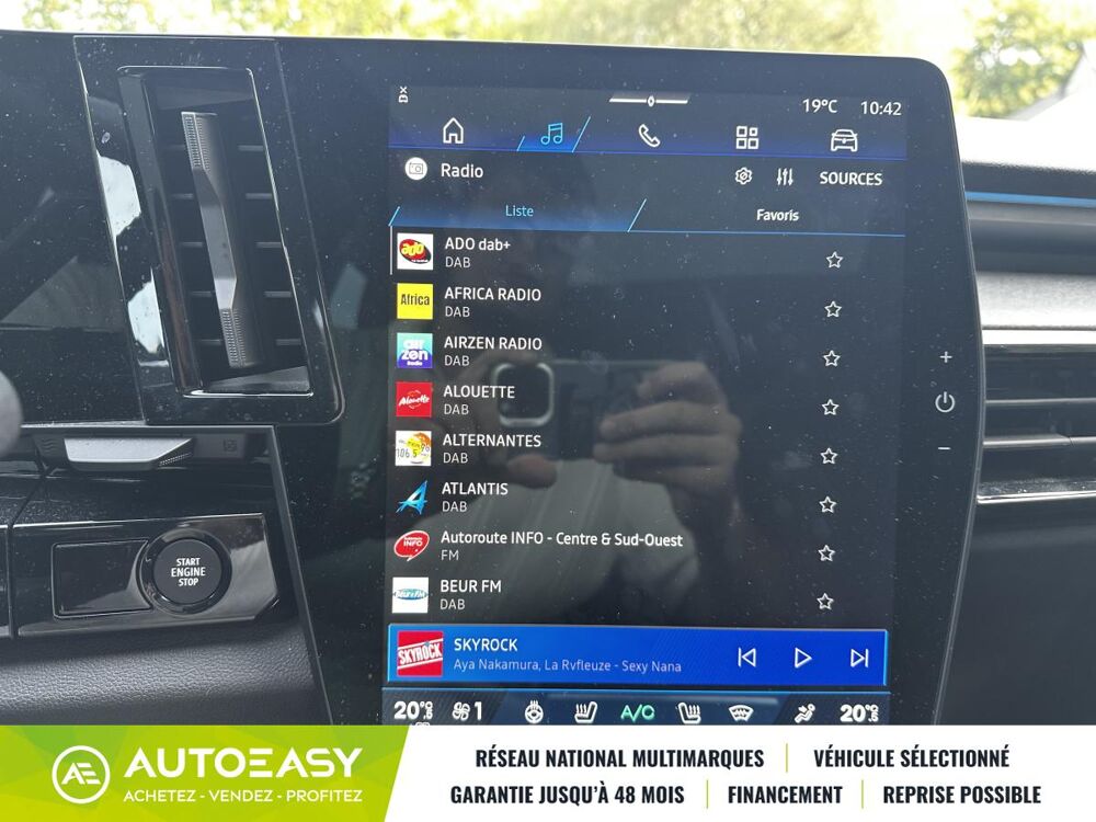 Rafale 1.2 E-Tech full hybrid 200 esprit Alpine / Toit pano 2024 occasion 44470 Carquefou