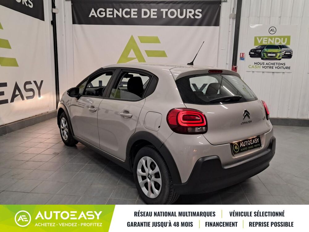 C3 PureTech 82 Feel - 1er main - suivi Citro&euml;n - distri ok - 2017 occasion 37270 Montlouis sur Loire