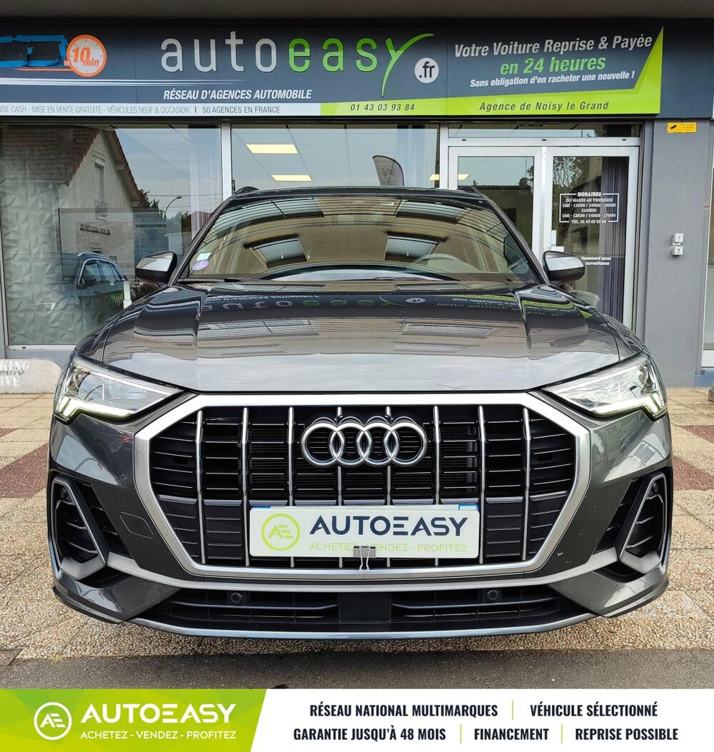 Q3 45e 1.4 TFSI S Line 1&egrave;re Main / Suivi AUDI / 245 PHEV 2021 occasion 93160 Noisy-le-Grand