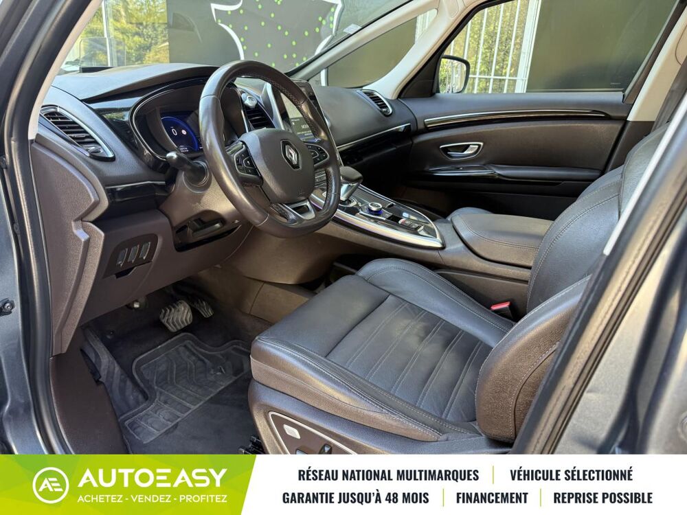Espace V 1.6 dCi 160 INTENS EDC6 7 PLACES * TOIT PANO * ENTRETIEN E 2019 occasion 34430 Saint-Jean-de-Vedas