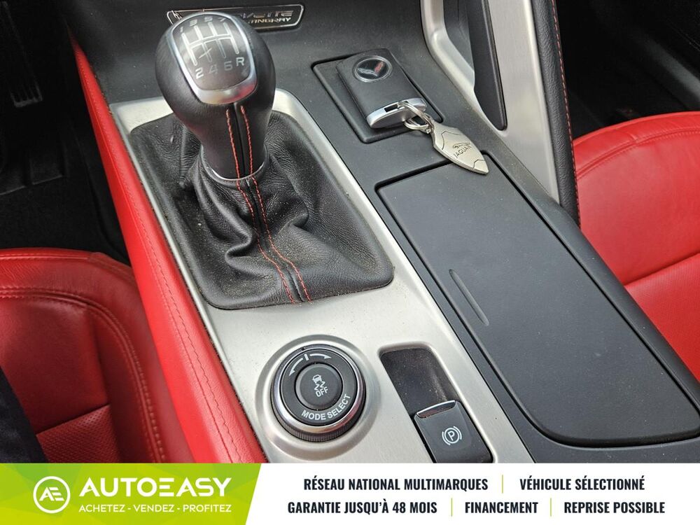 Corvette C7 (Z51) STINGRAY 6.2 V8 466 LT3 FRANCAISE 2015 occasion 15130 Lafeuillade-en-V&eacute;zie