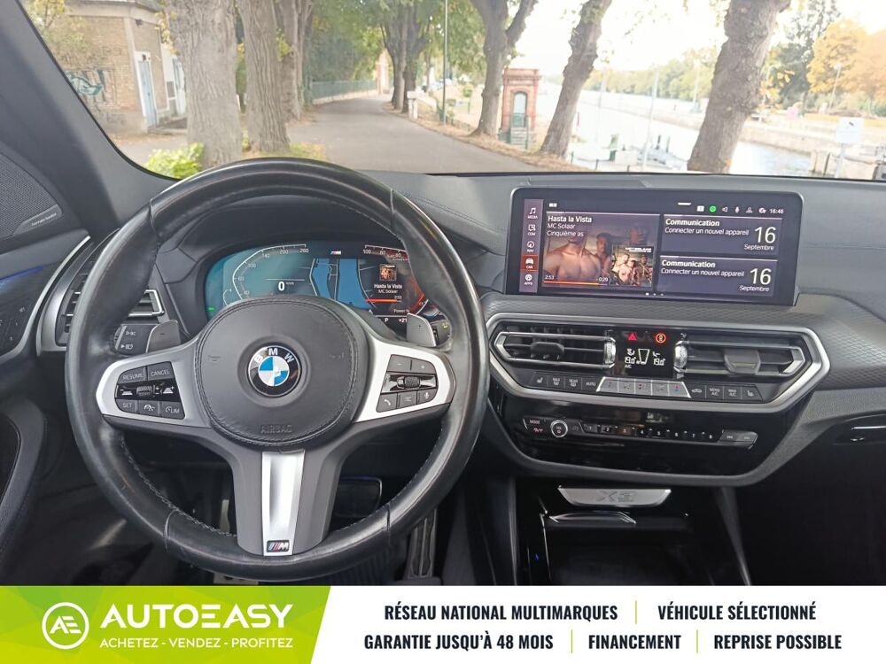 X3 (G01) LCI 30d xDrive 3.0 d 24V Mild Hybrid Steptronic8 286 c 2023 occasion 78380 Bougival