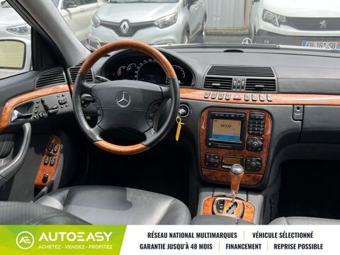 Classe S 600 V12 5.8i 367cv BVA * Full Option * Faible Kilom&eacute;trage * 2001 occasion 33185 Le Haillan
