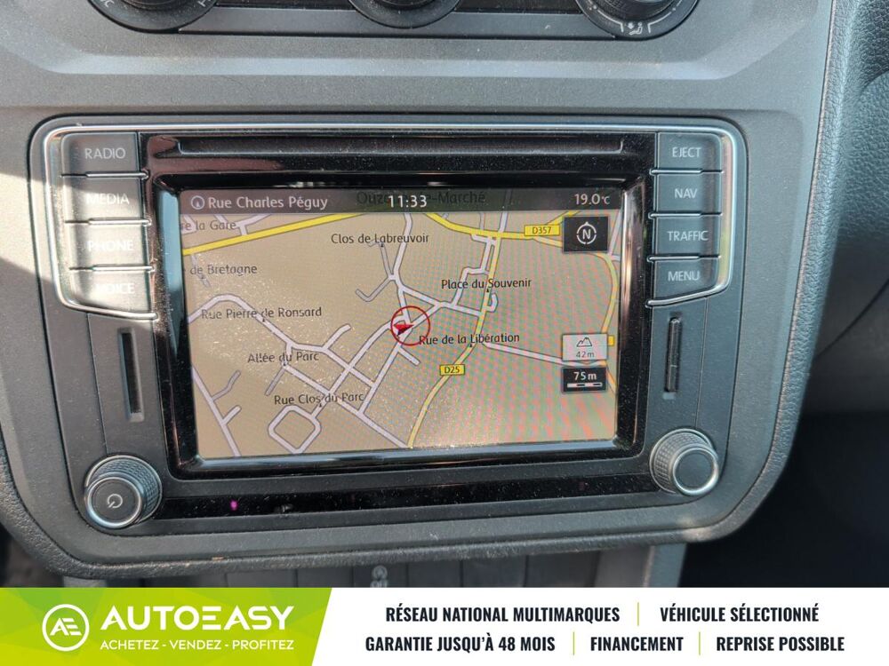 Caddy 2.0 tdi 102 cv business line plus / radar / Bluetooth / GPS 2017 occasion 45240 La Fert&eacute;-Saint-Aubin