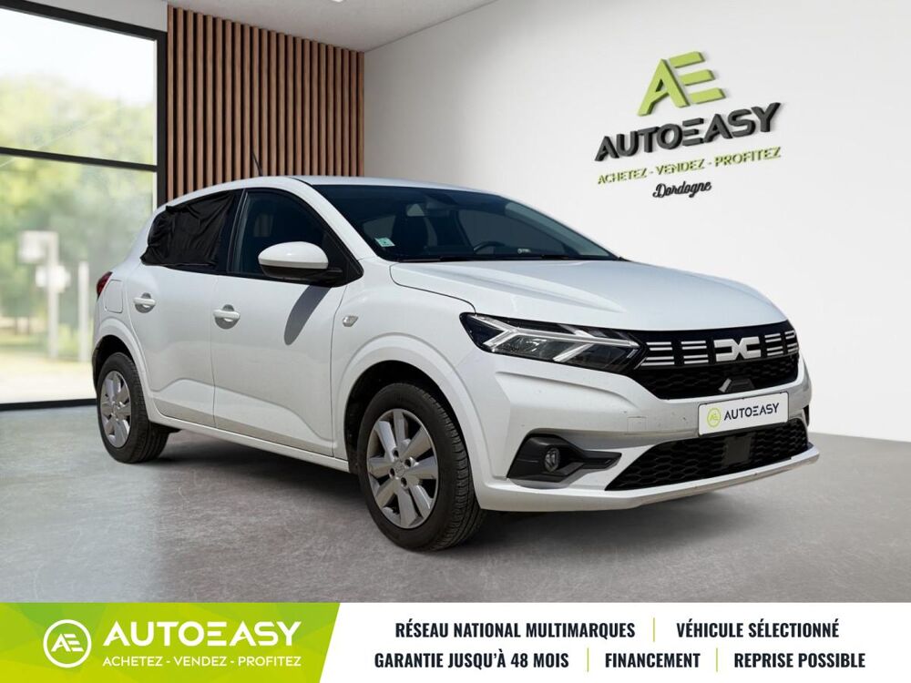Sandero ECO-G 100 EXPRESSION / ENTRETIEN DACIA / CARPLAY / BLUETOOTH 2024 occasion 24100 Creysse