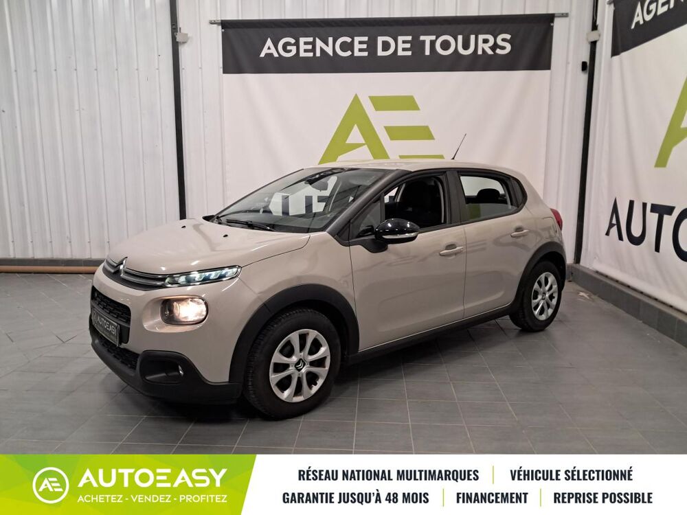 C3 PureTech 82 Feel - 1er main - suivi Citro&euml;n - distri ok - 2017 occasion 37270 Montlouis sur Loire