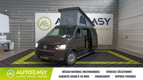 Volkswagen Transporter T5 am&eacute;nag&eacute; / 2.0 TDI 140 ch / Cabine approfondie / lits doub 2012 occasion GOUESNOU 29850