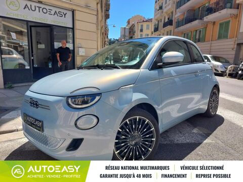 Fiat 500 C E ABRIOLET 118 CH LA PRIMA 2021 occasion Nice 06300